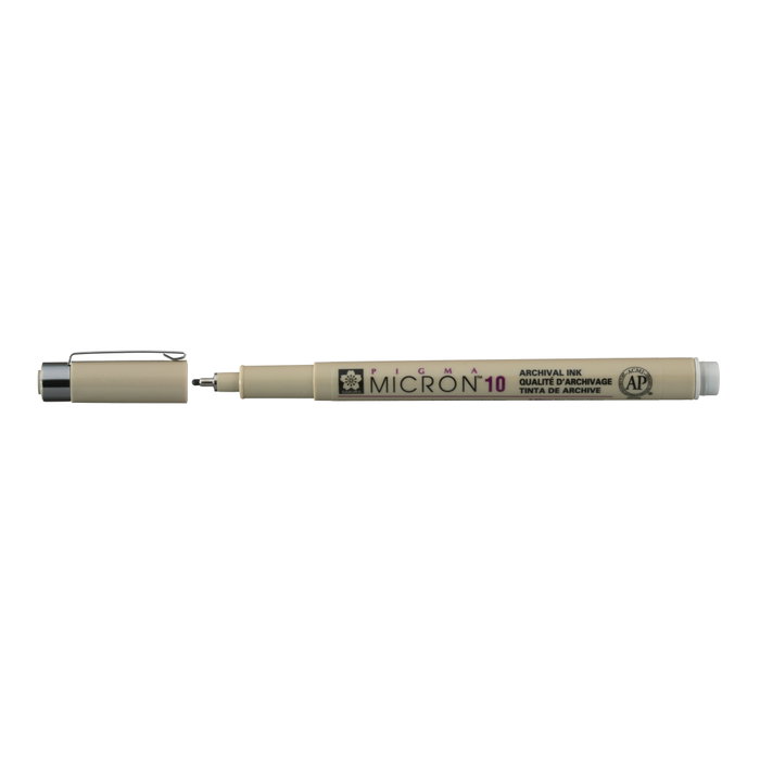 Sakura Pigma Micron 10 0.60 mm Gris Frío Claro Sakura Pigma Micron 10 0.60 mm Gris Frío Claro